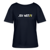 Jeh Weita! - Relaxed Rundhals Frauen Bio-T-Shirt - Navy