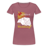 Westerland oder Wedding - Frauen Premium T-Shirt - Malve