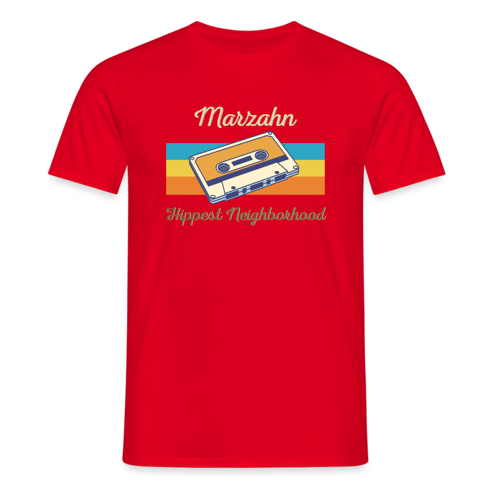 Marzahn Hippest Neighborhood - Männer Premium T-Shirt - Rot