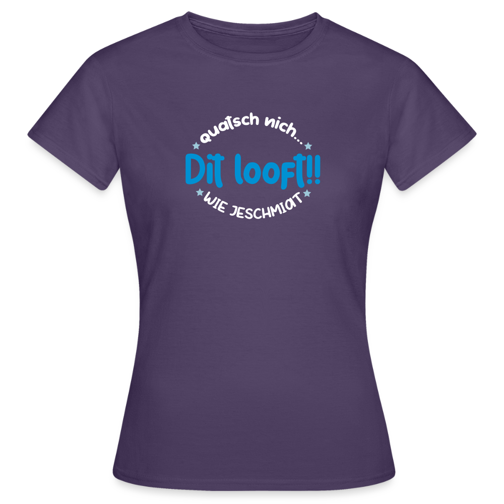Dit Looft! - Frauen Premium T-Shirt - Dunkellila