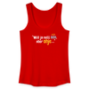 Will ja nett sein, aber ohje... - Frauen Bio Tank Top - Rot