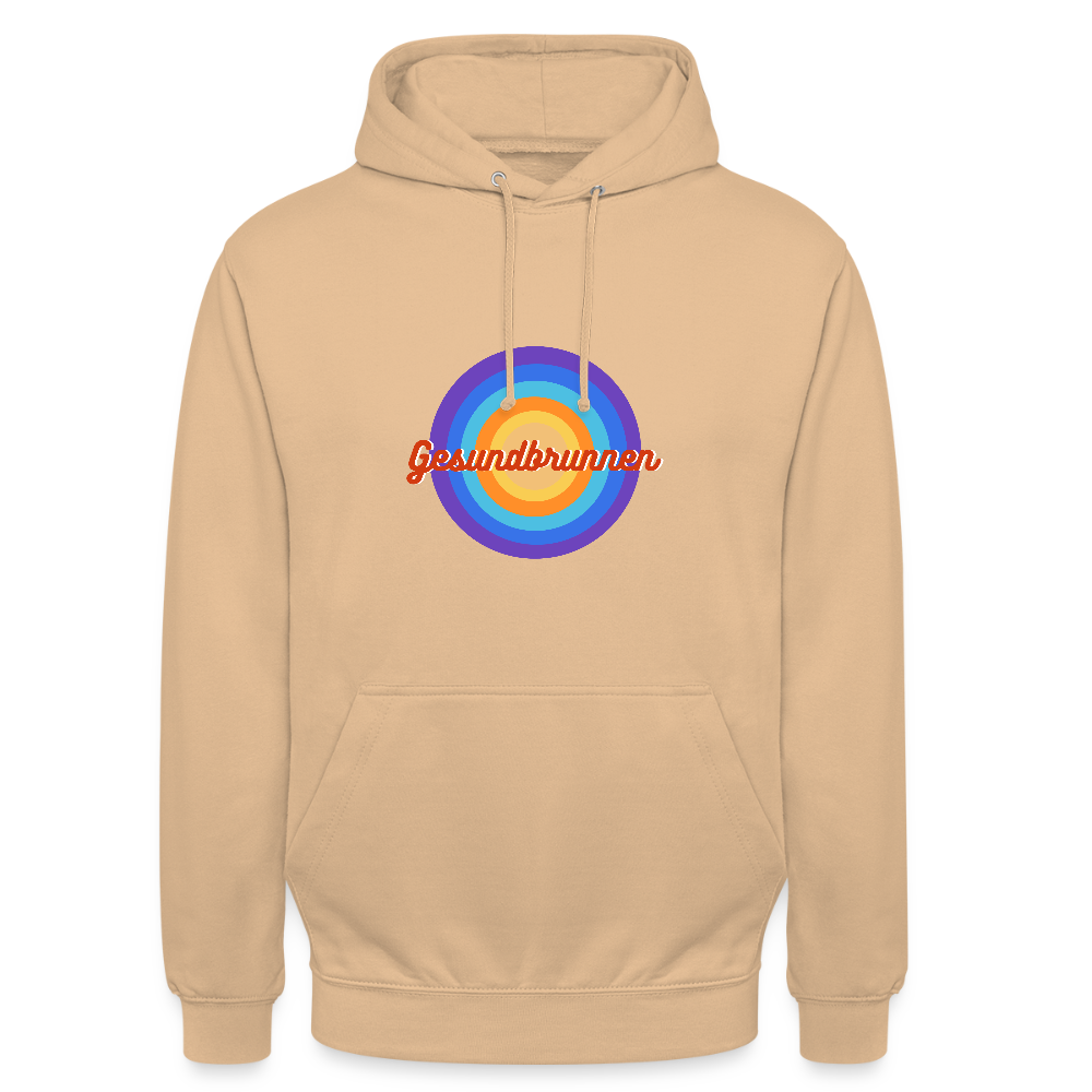 Gesundbrunnen Retro - Unisex Hoodie - Pfirsich