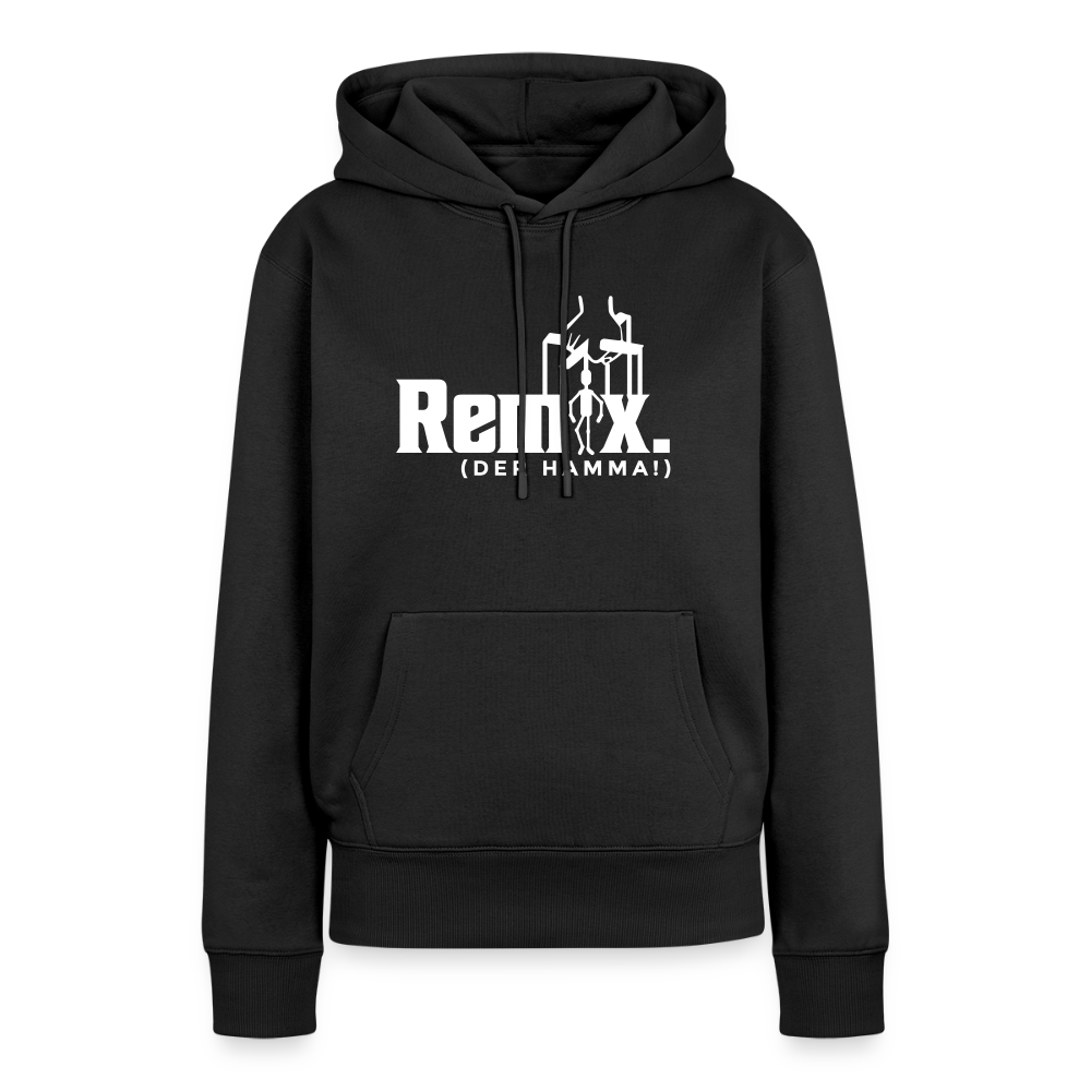 Remix. - Frauen Premium Hoodie - Schwarz