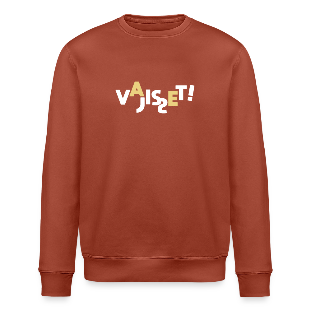 VAJISSET - Unisex Bio Sweatshirt - Terrakotta