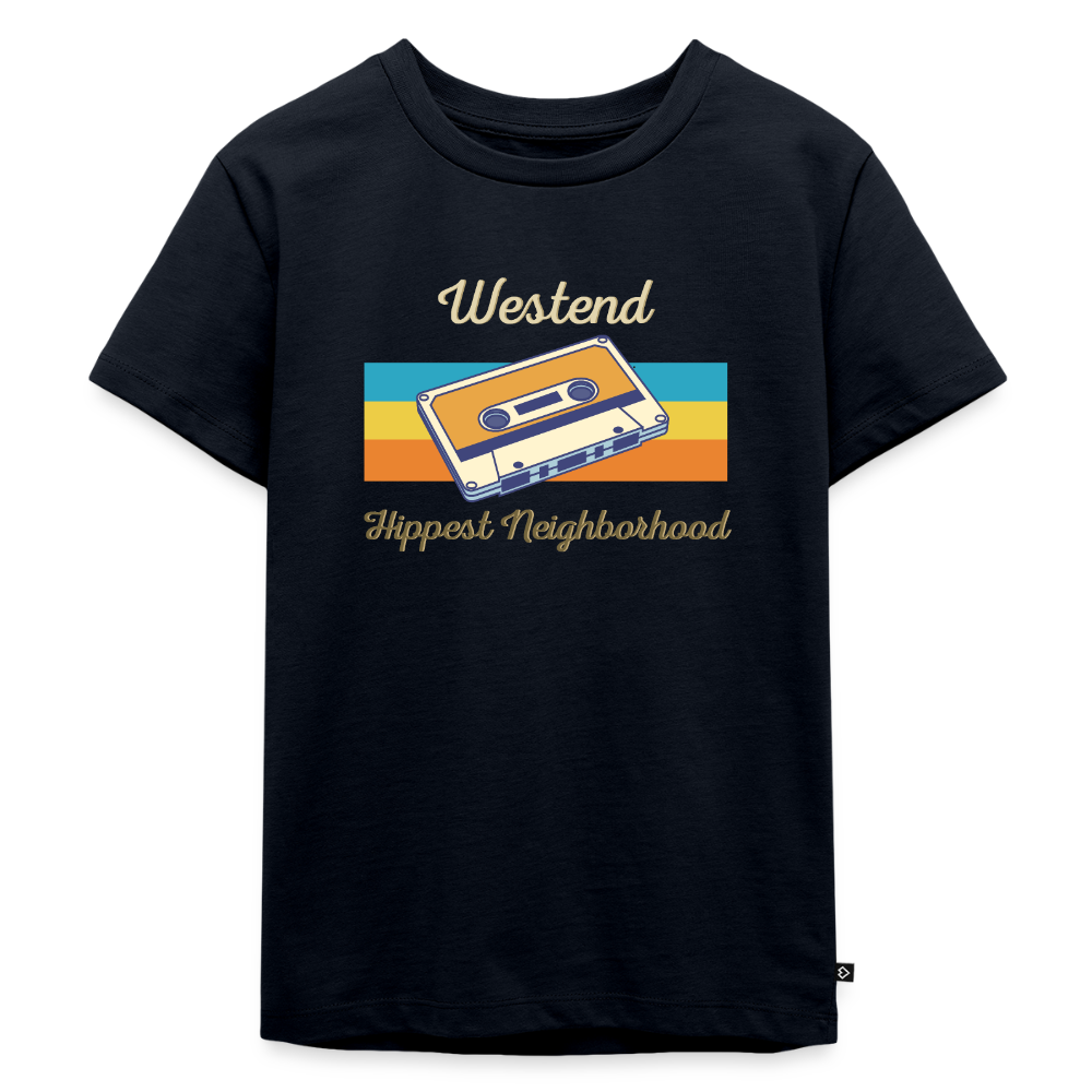 Westend Hippest Neighborhood - Kinder Premium T-Shirt - Navy
