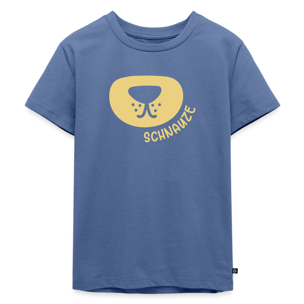 Schnauze - Kinder Premium T-Shirt - Taubenblau