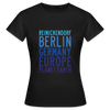 Reinickendorf Planet Earth - Frauen Premium T-Shirt - Schwarz