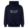 Bitte lächeln! Hast Zähne! - Hoodie - Navy