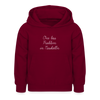 One Less Problem in Neukölln - Kinder Hoodie - Bordeaux