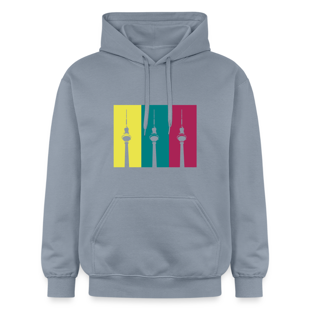 Berlin Retro - Hoodie - Blau