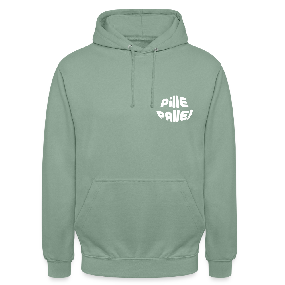 Pille Palle - Unisex Hoodie - Graugrün