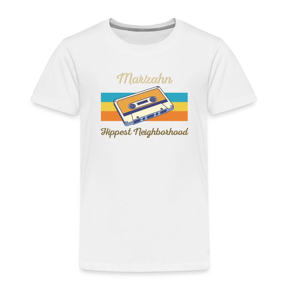 Marzahn Hippest Neighborhood - Kinder Premium T-Shirt - Weiß