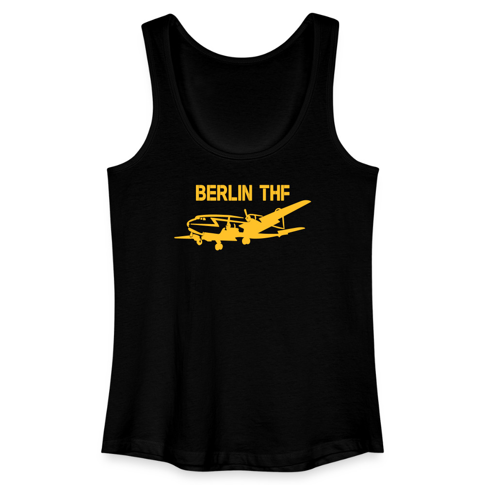 Berlin THF - Frauen Bio Tank Top - Schwarz