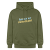 Mein Kiez, meine Regeln! - Hoodie - Militärgrün