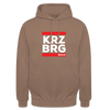 KRZBRG - Unisex Hoodie - Mokka