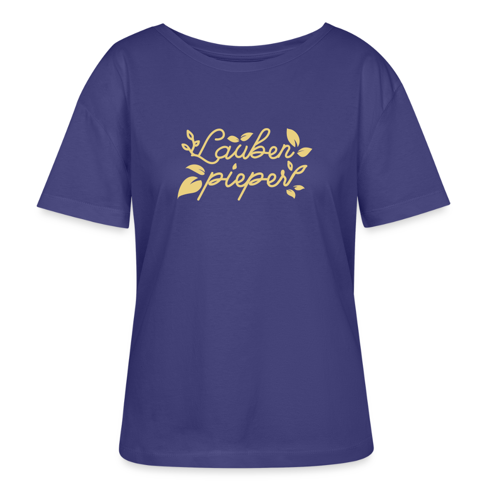 Laubenpieper - Relaxed Rundhals Frauen Bio-T-Shirt - Dämmerung