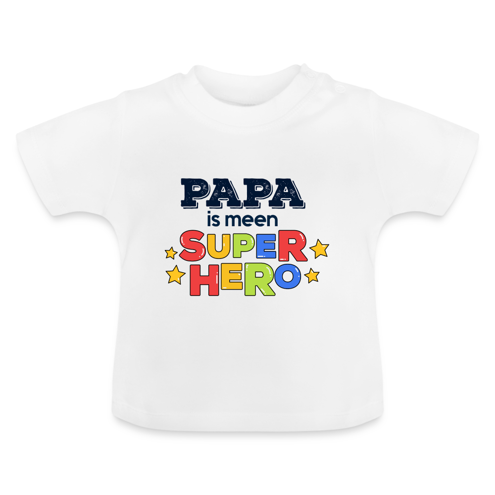 Super Hero - Baby T-Shirt - Weiß