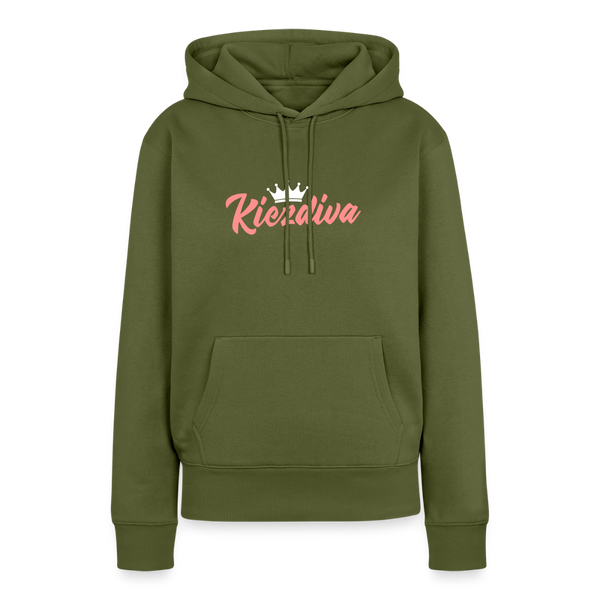 Kiezdiva - Frauen Premium Hoodie - Khaki