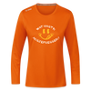 Wat Hast’n Ausjefressen - Frauen Sport Langarmshirt - Neonorange