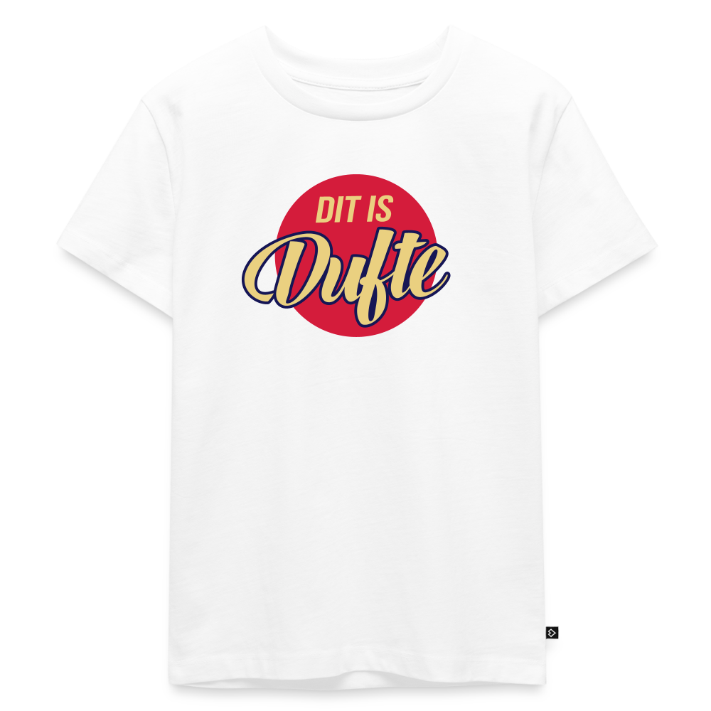 Dit Is Dufte - Kinder Premium T-Shirt - Weiß