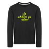 Dit eskaliat eh wilda  - Kinder Langarmshirt - Schwarz