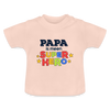 Super Hero - Baby T-Shirt - Kristallrosa