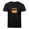U-Bahntunnel - Unisex Bio T-Shirt - Schwarz