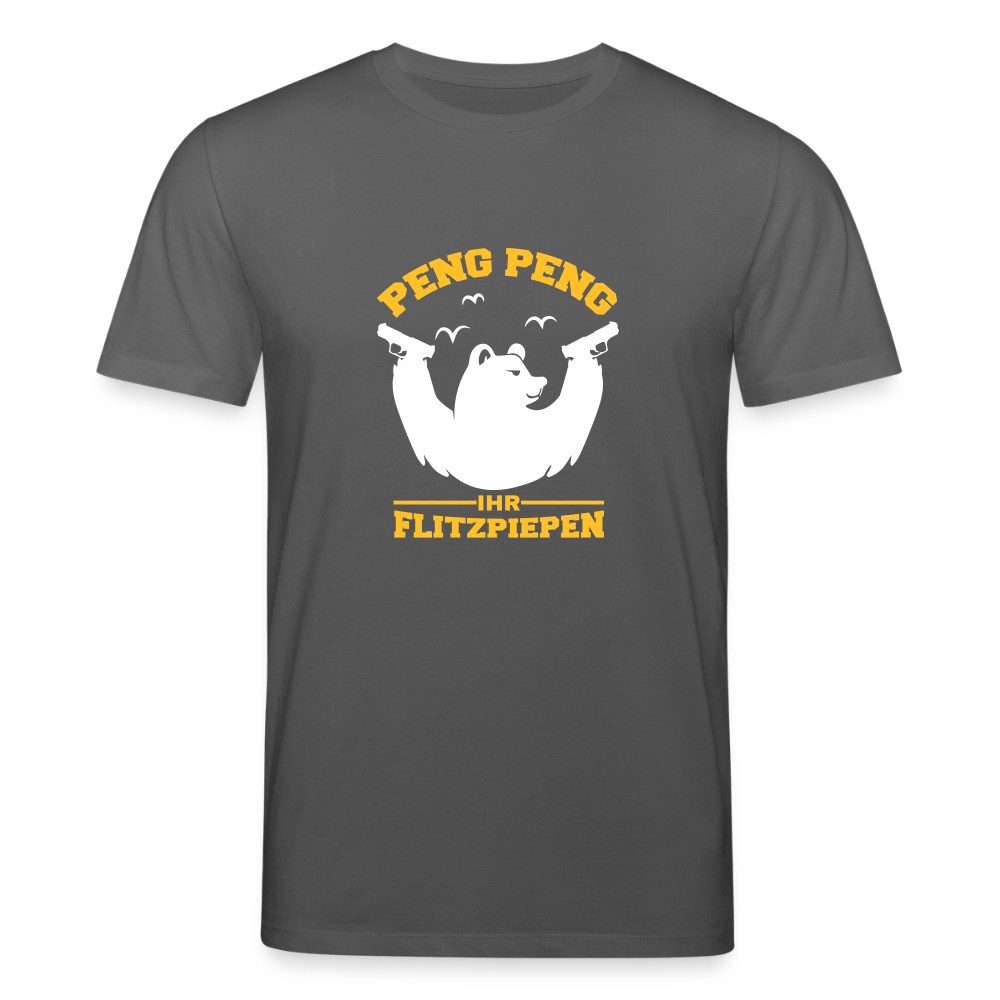 Peng Peng - Unisex Bio T-Shirt - Anthrazit