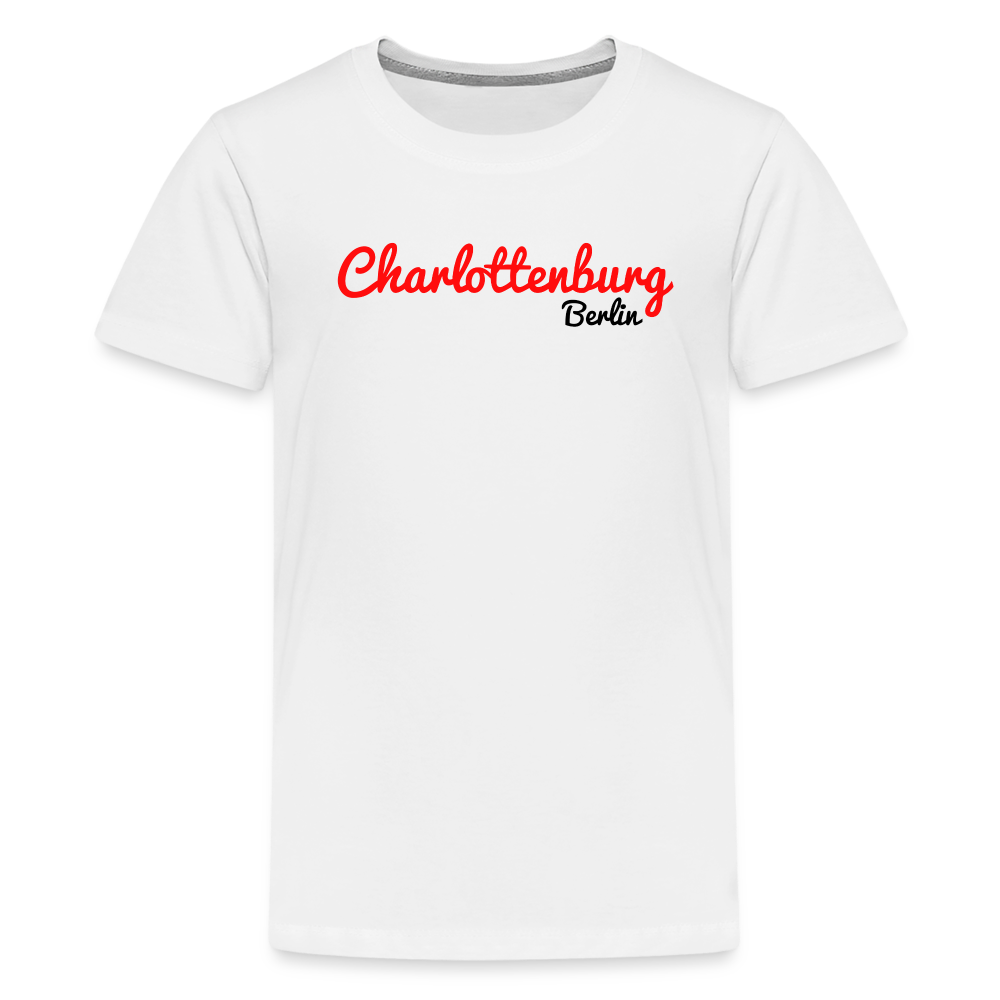 Charlottenburg Berlin - Teenager Premium T-Shirt - Weiß