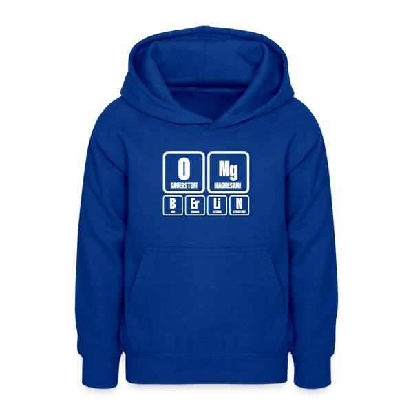 OMG Berlin - Teenager Hoodie - Royalblau