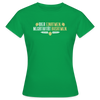 Bier einatmen, Negativität ausatmen. - Frauen Premium T-Shirt - Kelly Green
