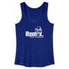 Remix. - Frauen Bio Tank Top - Königsblau