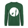 Hund am Fernsehturm - Unisex Pullover - Grün