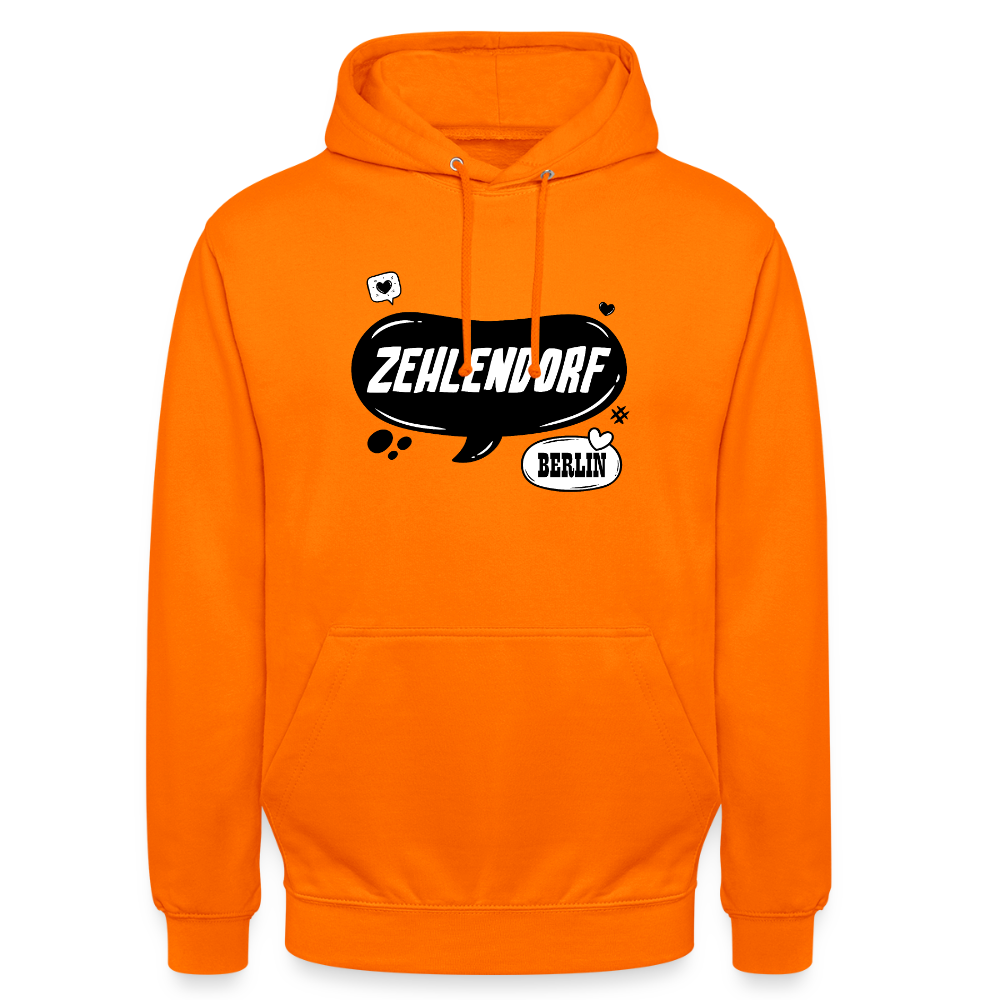 Zehlendorf Berlin - Unisex Hoodie - Orange