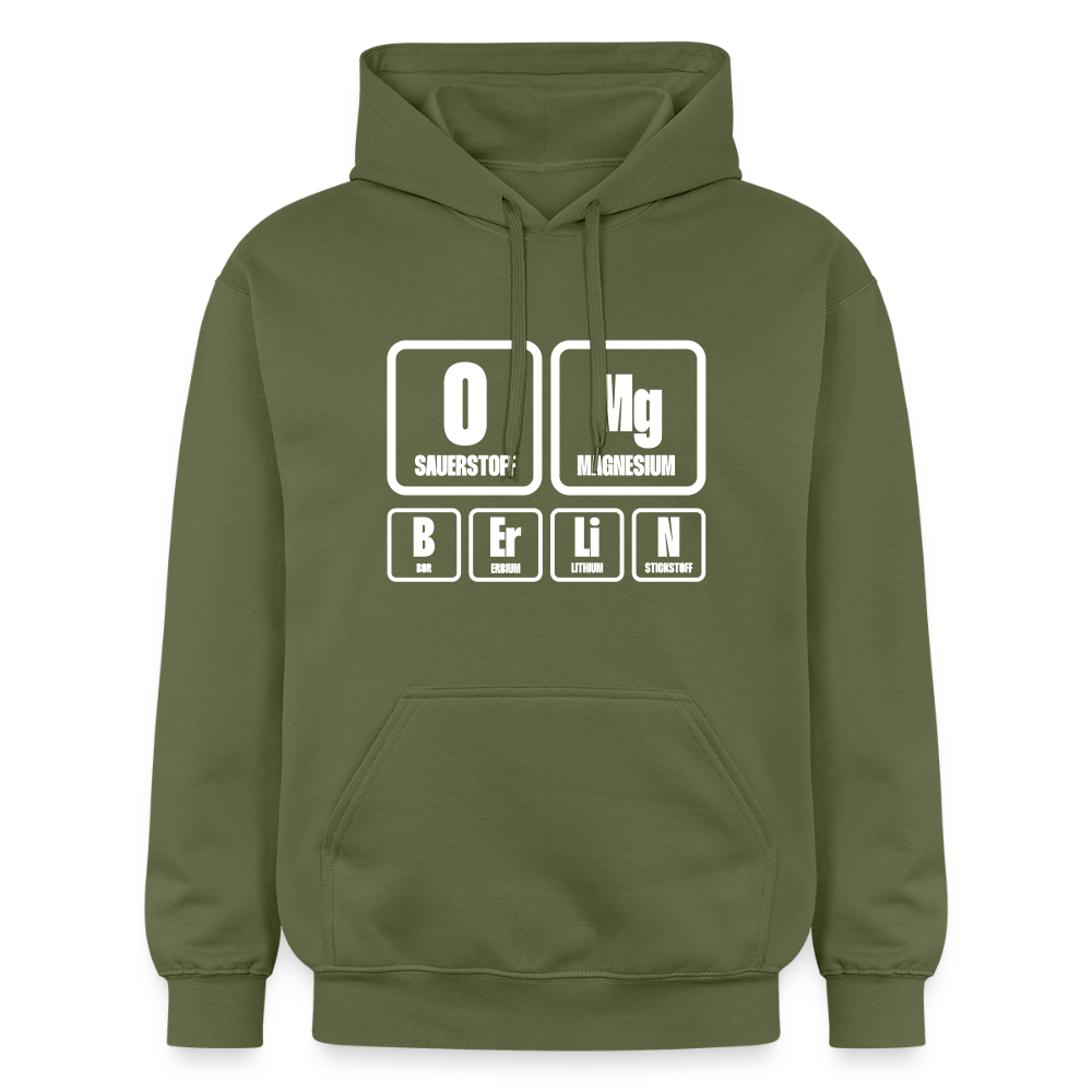 OMG Berlin - Hoodie - Militärgrün