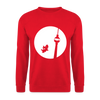 Hund am Fernsehturm - Unisex Pullover - Rot
