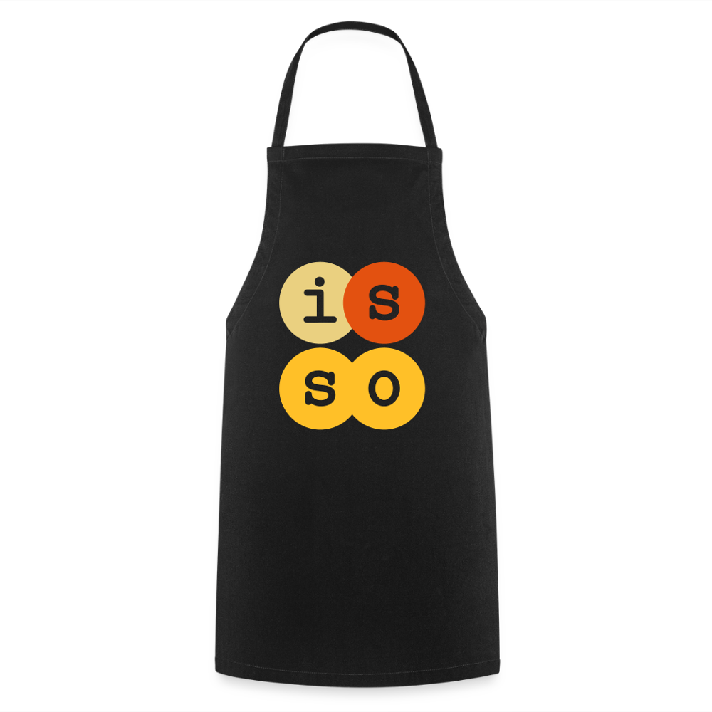 IsSo - Kochschürze - Schwarz