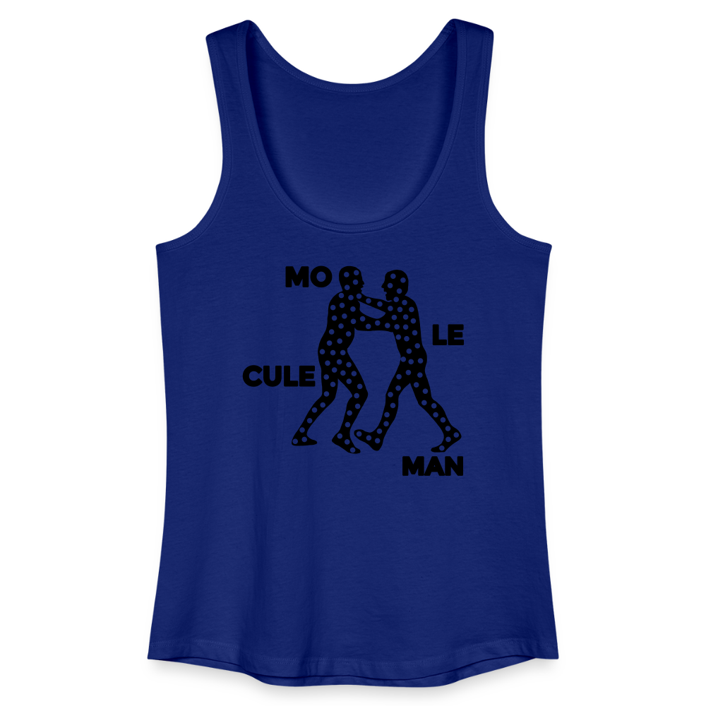 Mo le cule Man - Frauen Bio Tank Top - Königsblau