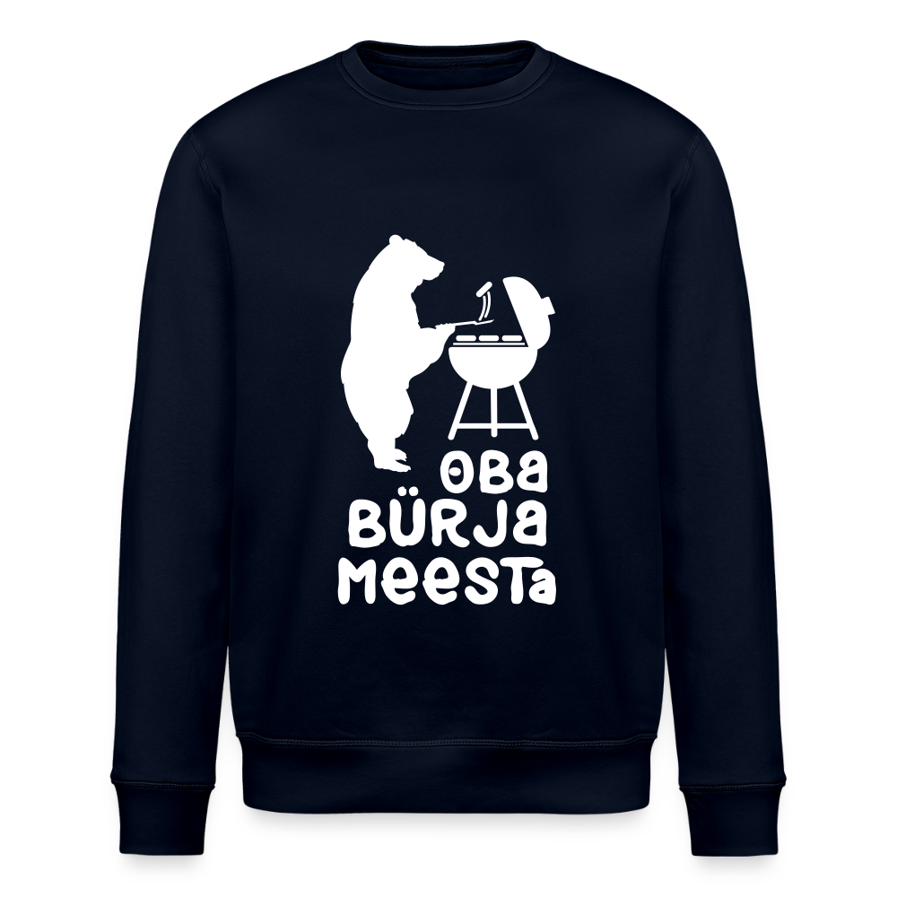 Bürjameesta - Unisex Bio Sweatshirt - Navy
