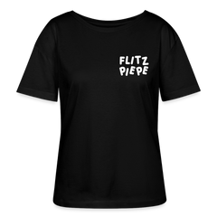 Flitzpiepe - Relaxed Rundhals Frauen Bio-T-Shirt