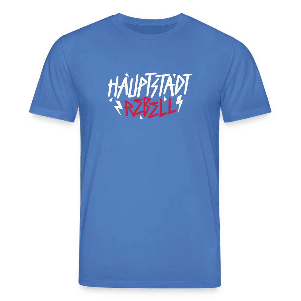 Haupstadt Rebell - Unisex Bio T-Shirt - Achtsames Blau