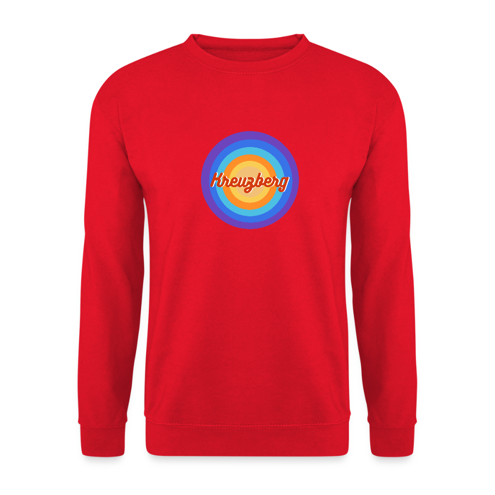 Kreuzberg Retro - Unisex Pullover - Rot