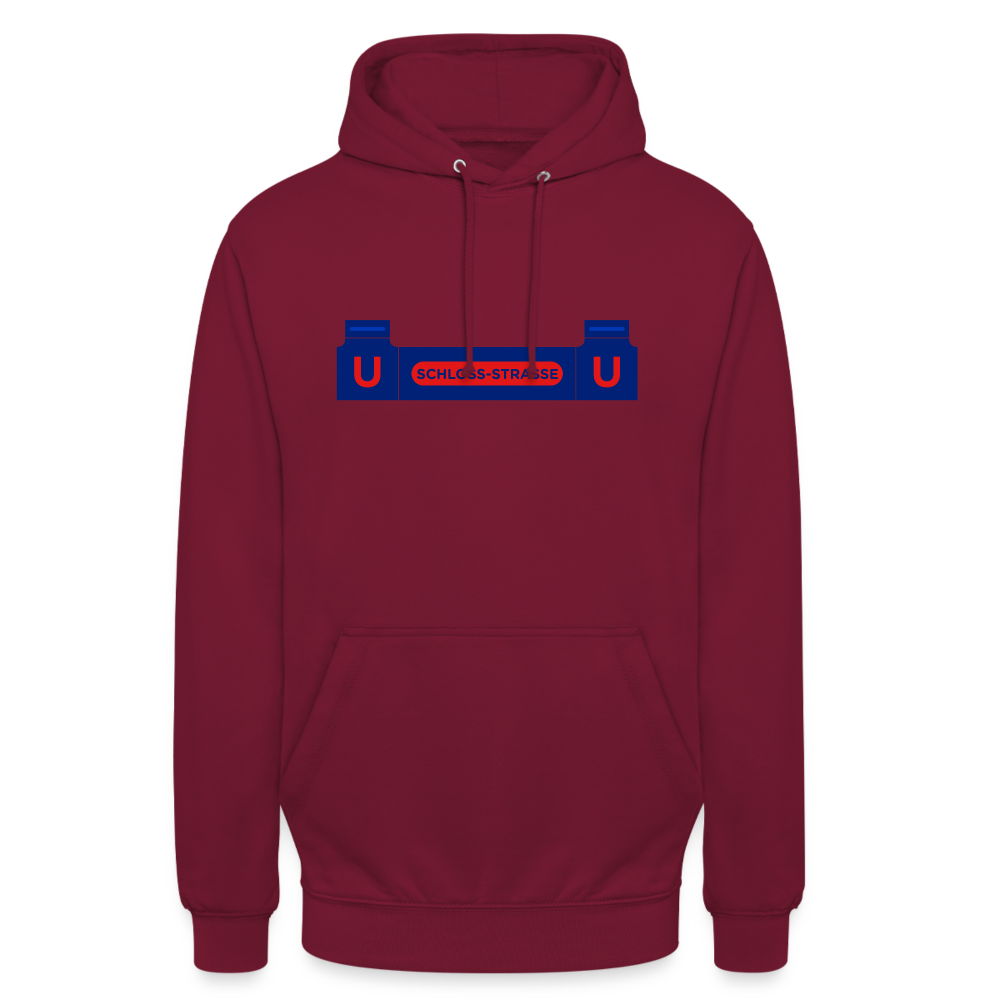 Schlossstrasse - Unisex Hoodie - Bordeaux