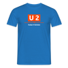 U2 Berlin - Männer Premium T-Shirt - Royalblau