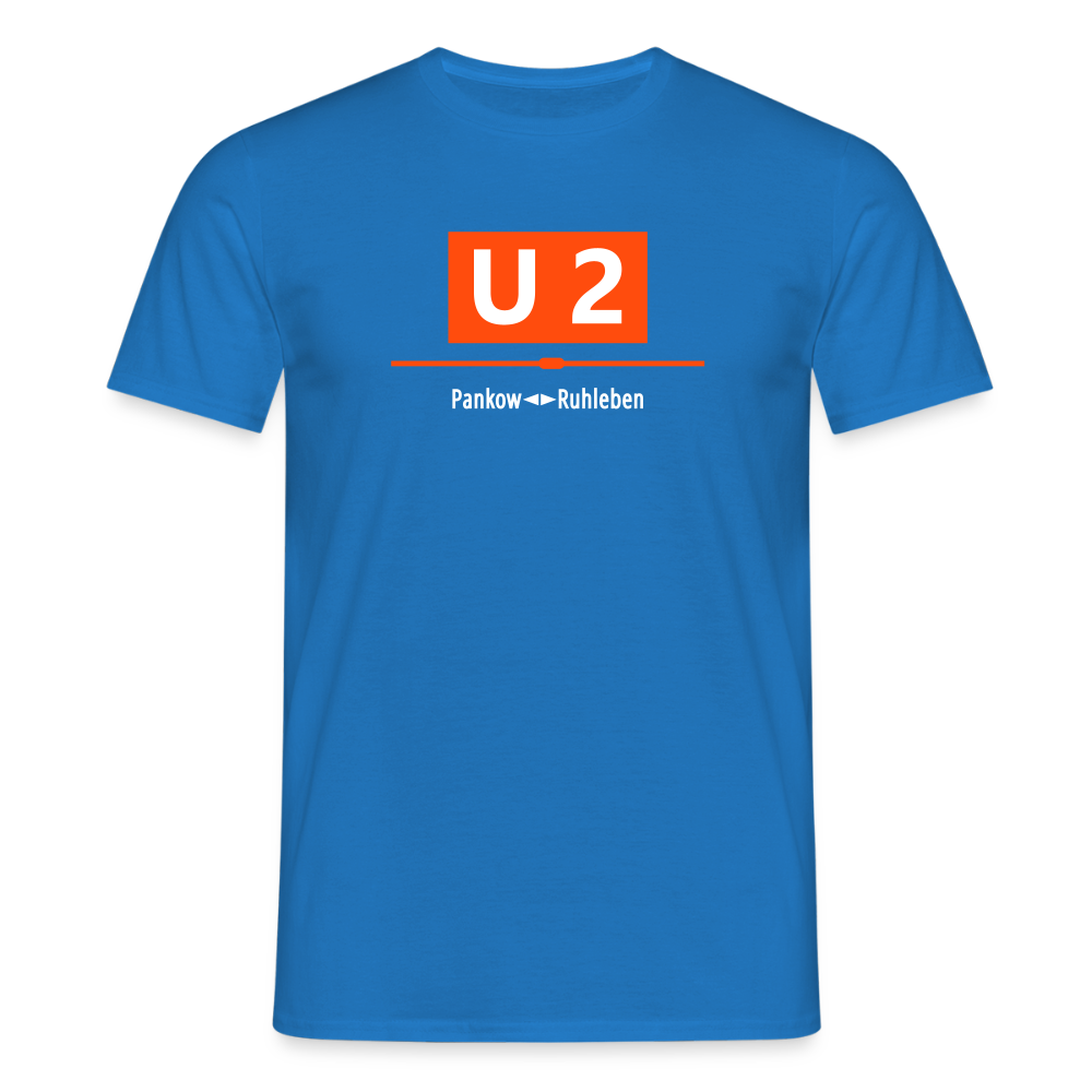 U2 Berlin - Männer Premium T-Shirt - Royalblau