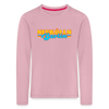 Neukölln Berlin Retro - Kinder Langarmshirt - Hellrosa