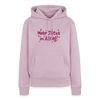 Mehr Jlitzer im Alltag! - Frauen Premium Hoodie - Altrosa