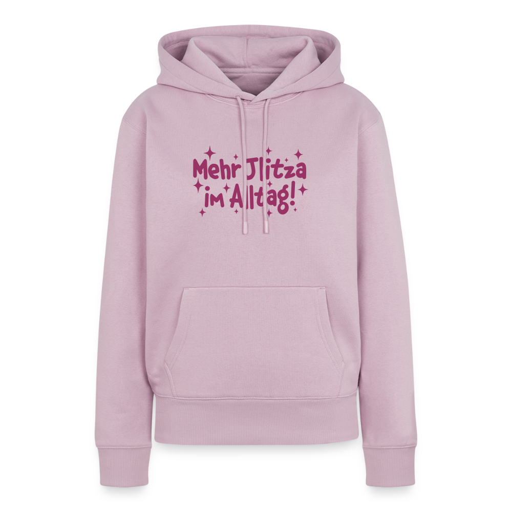 Mehr Jlitzer im Alltag! - Frauen Premium Hoodie - Altrosa