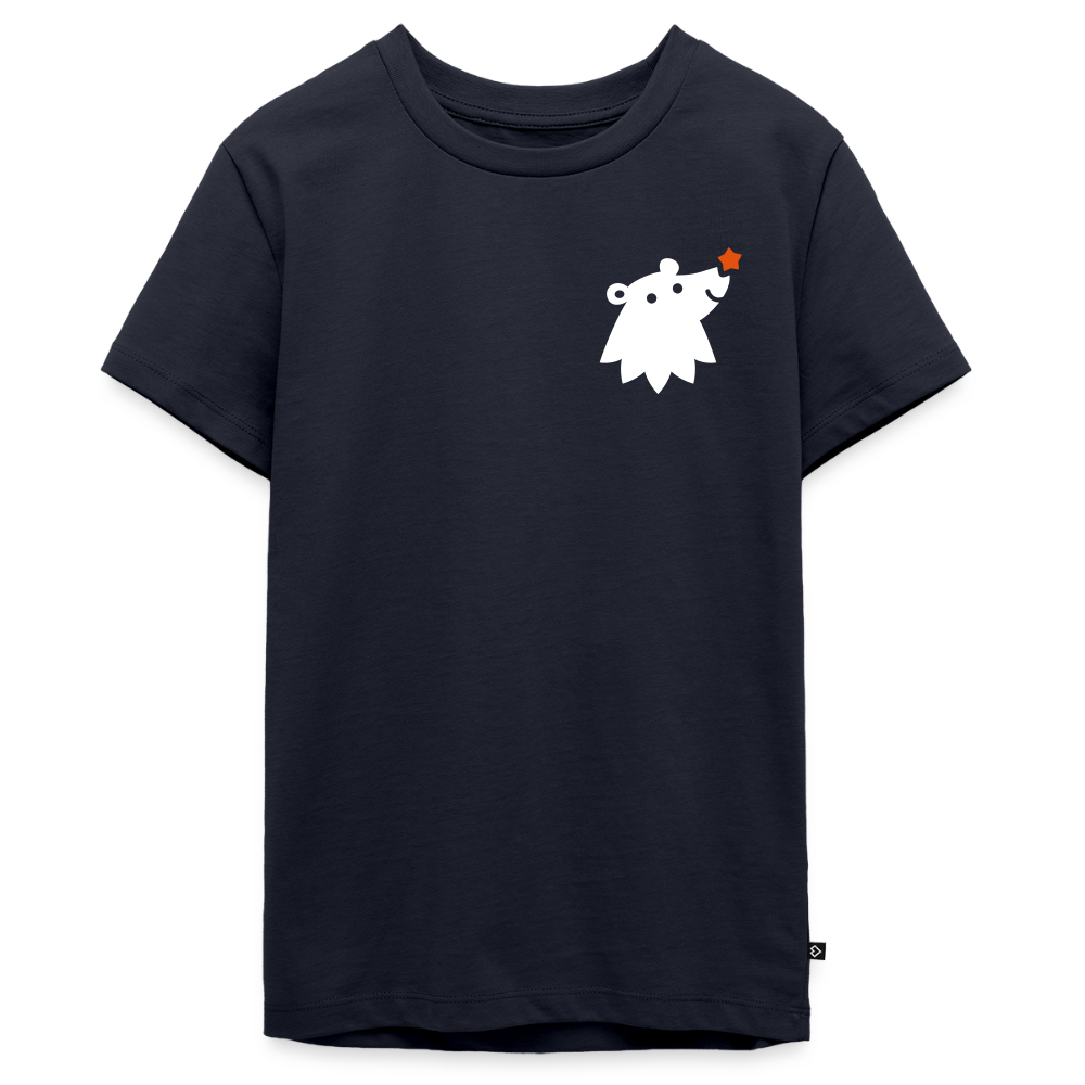 Schnauze Bär - Teenager Premium T-Shirt - Navy