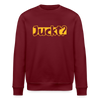 Juckt? - Unisex Bio Sweatshirt - Burgunderrot